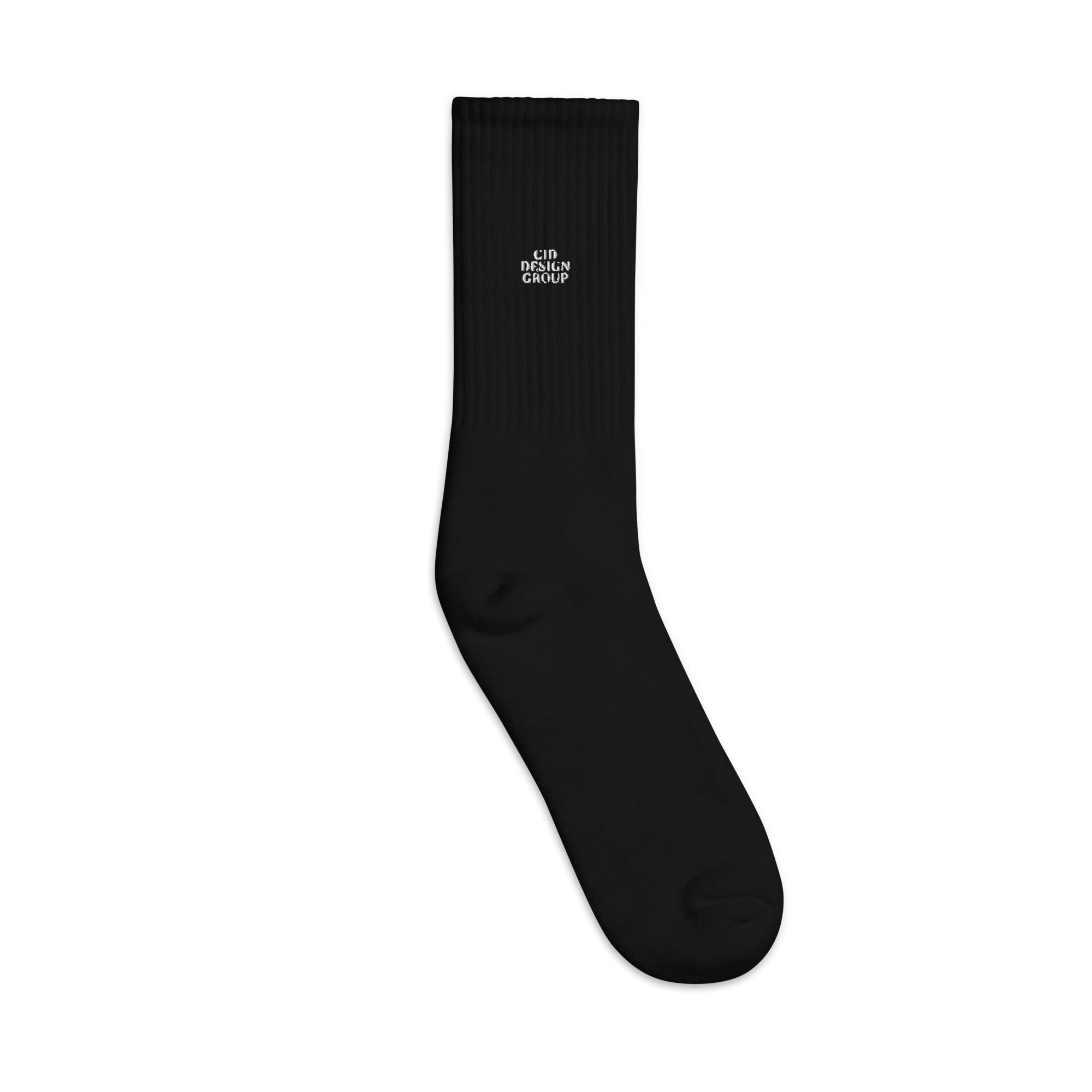 CID Embroidered Socks