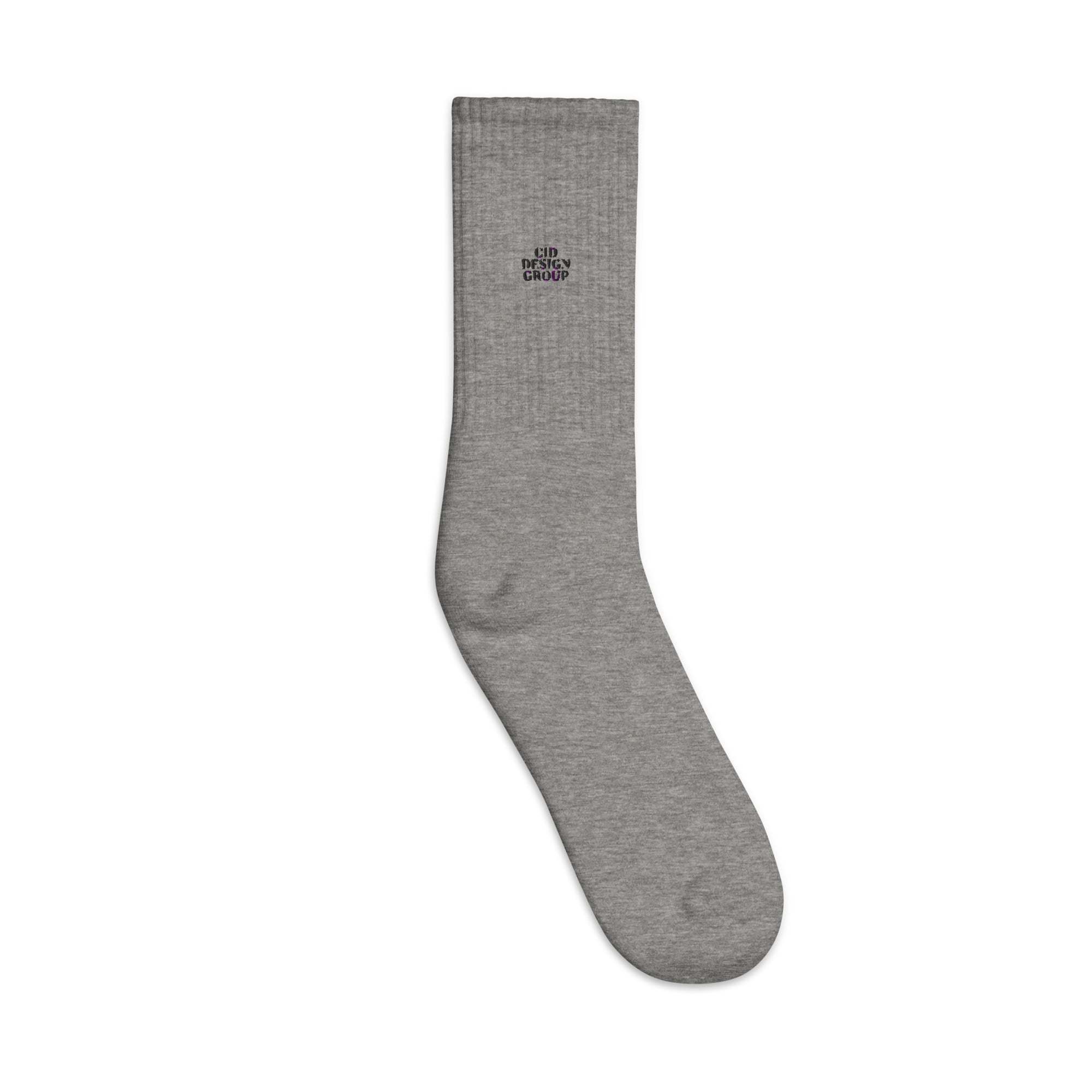 CID Embroidered Socks