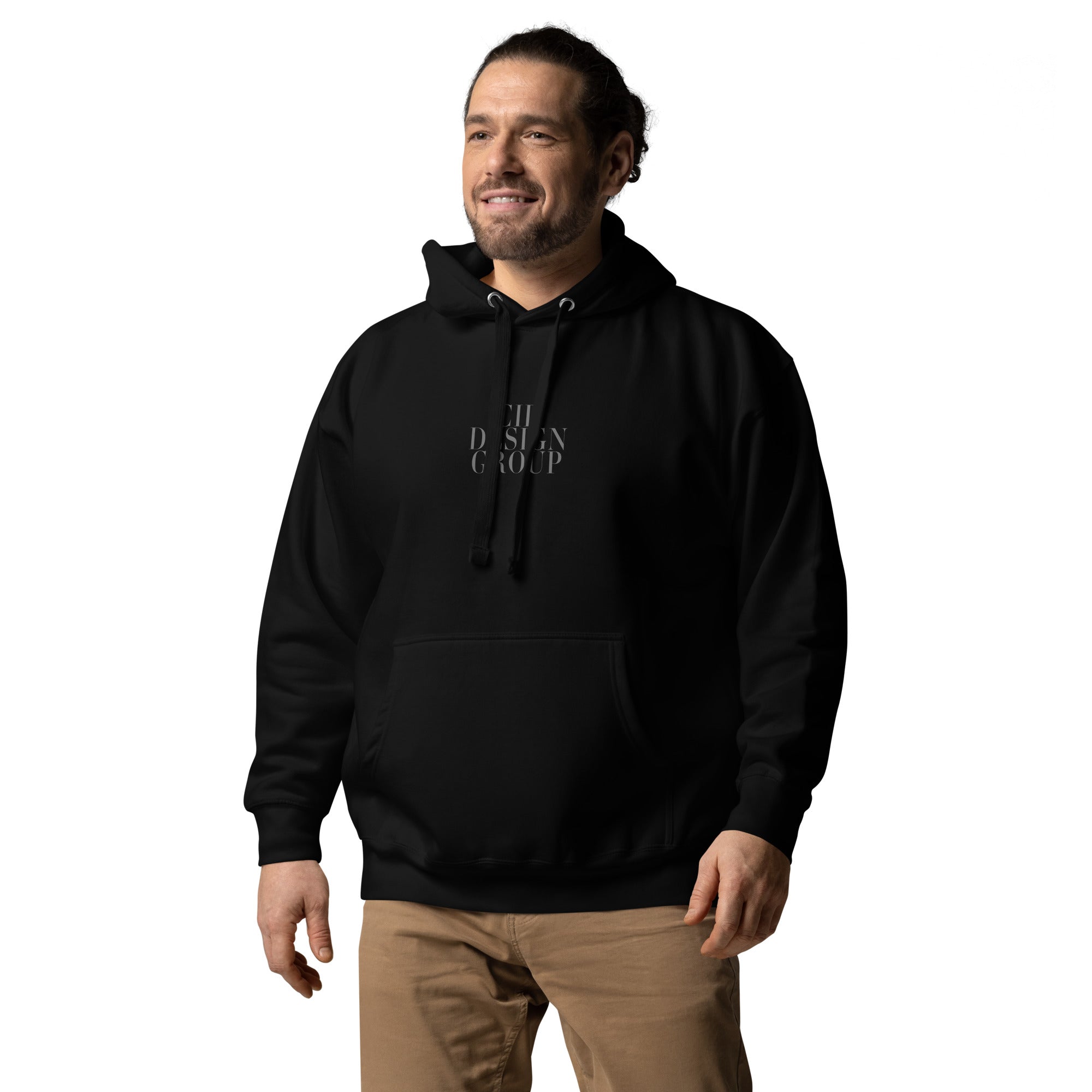 CID Flex Print Unisex Hoodie Black