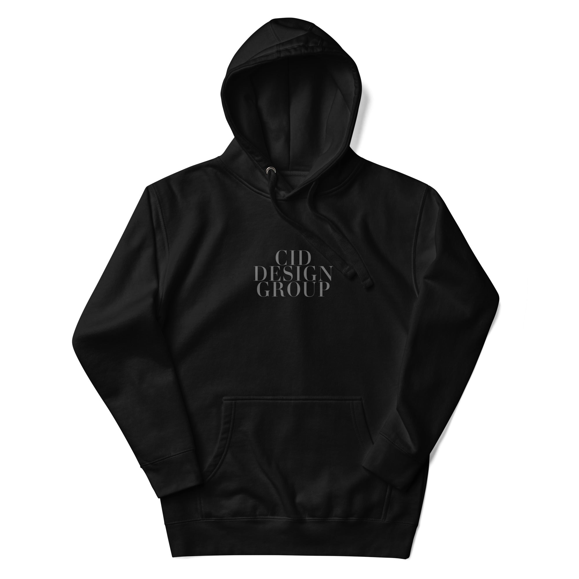 CID Flex Print Unisex Hoodie Black