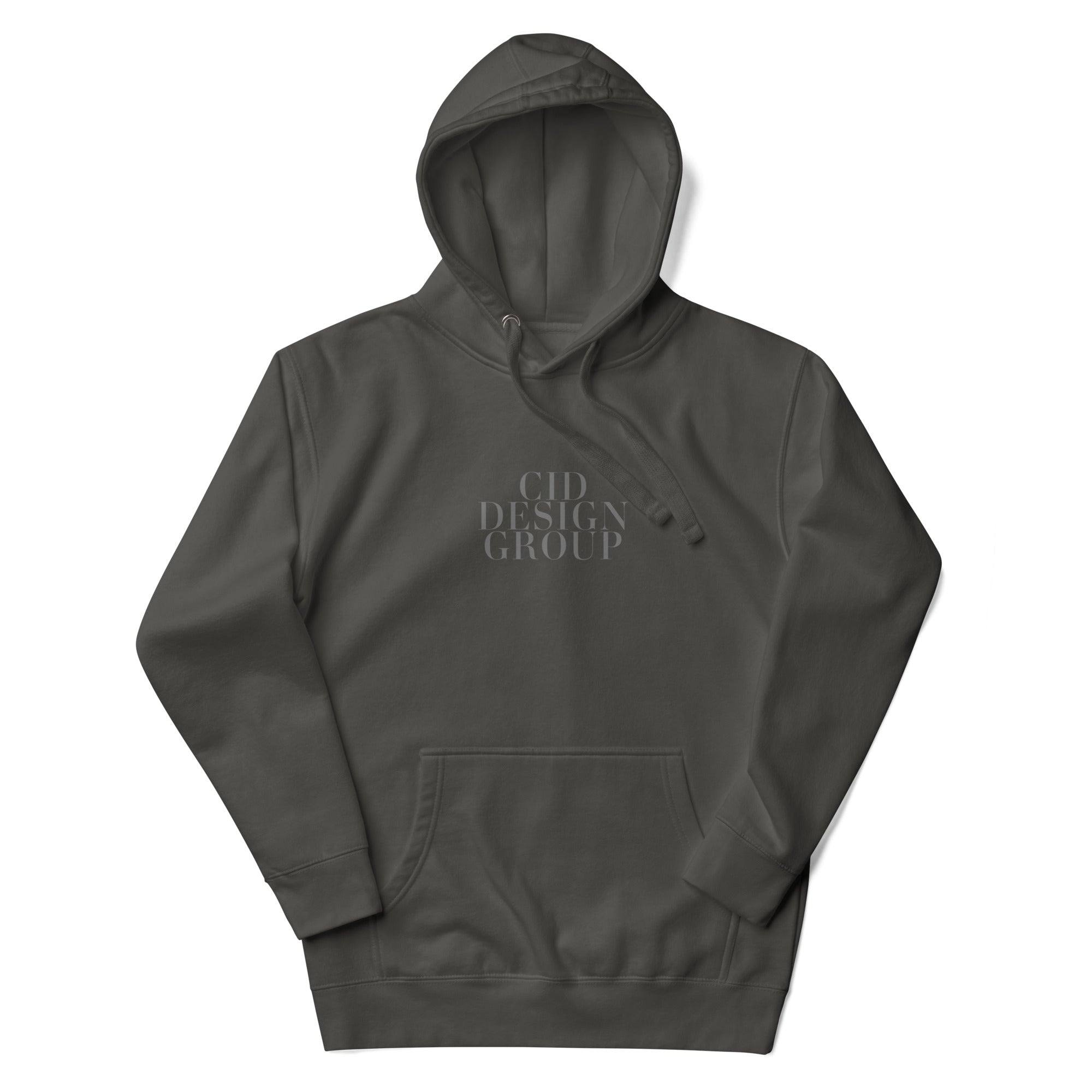 CID Flex Print Unisex Hoodie Grey