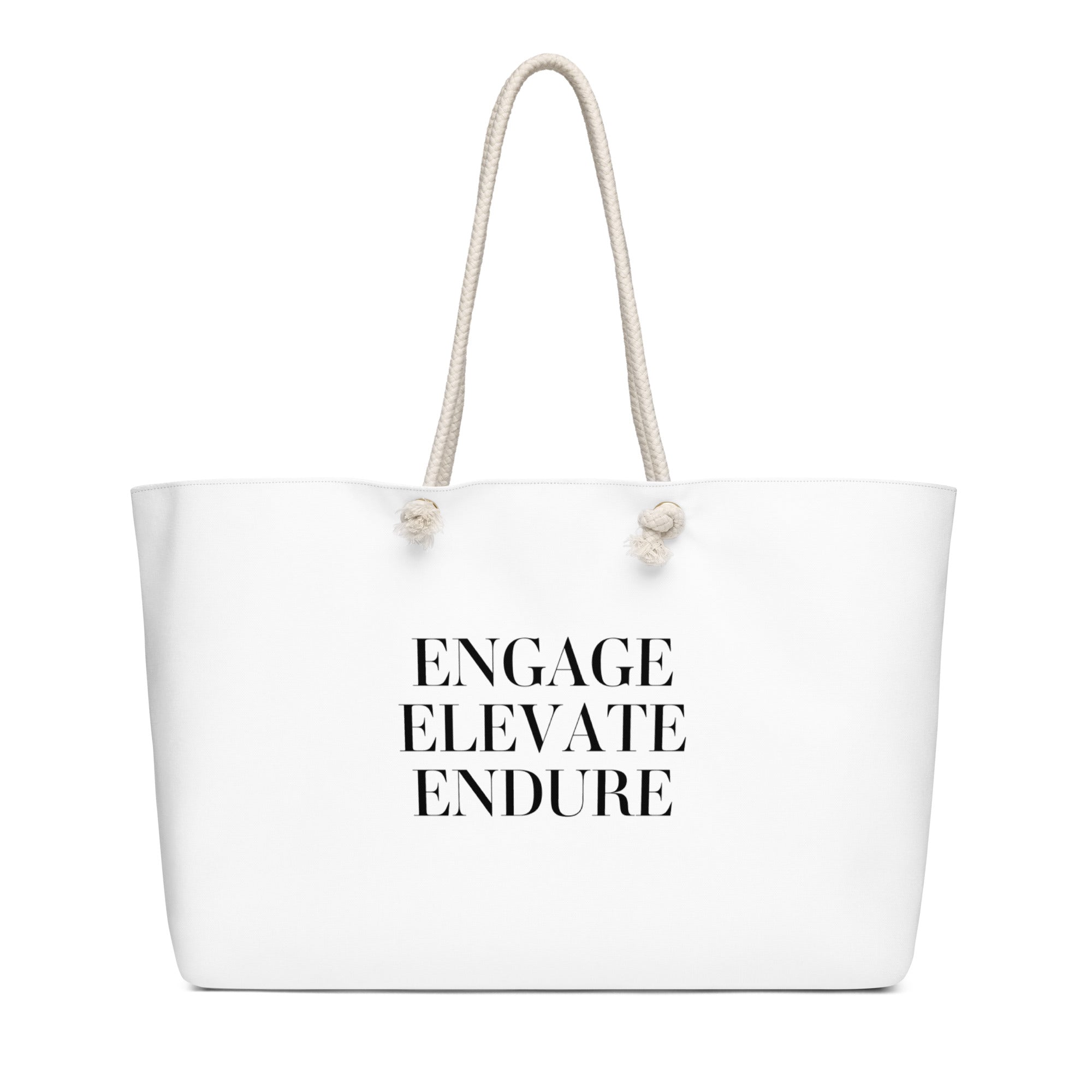 CID Oversized Weekend Tote - Elevate Engage Endure
