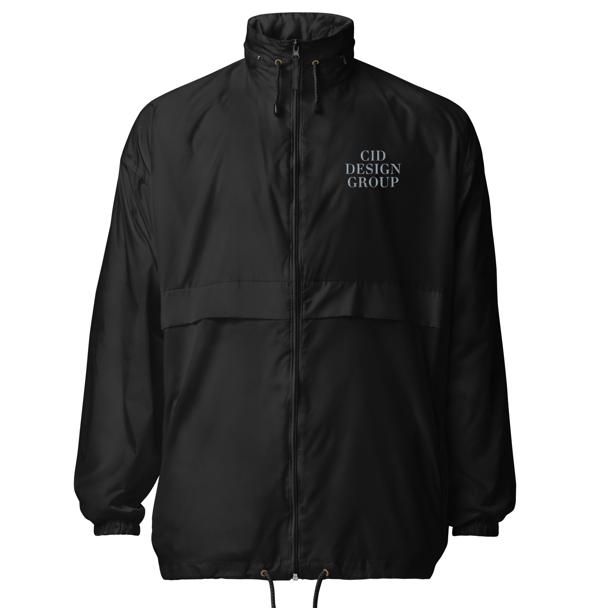 CID Unisex Embroidered Windbreaker