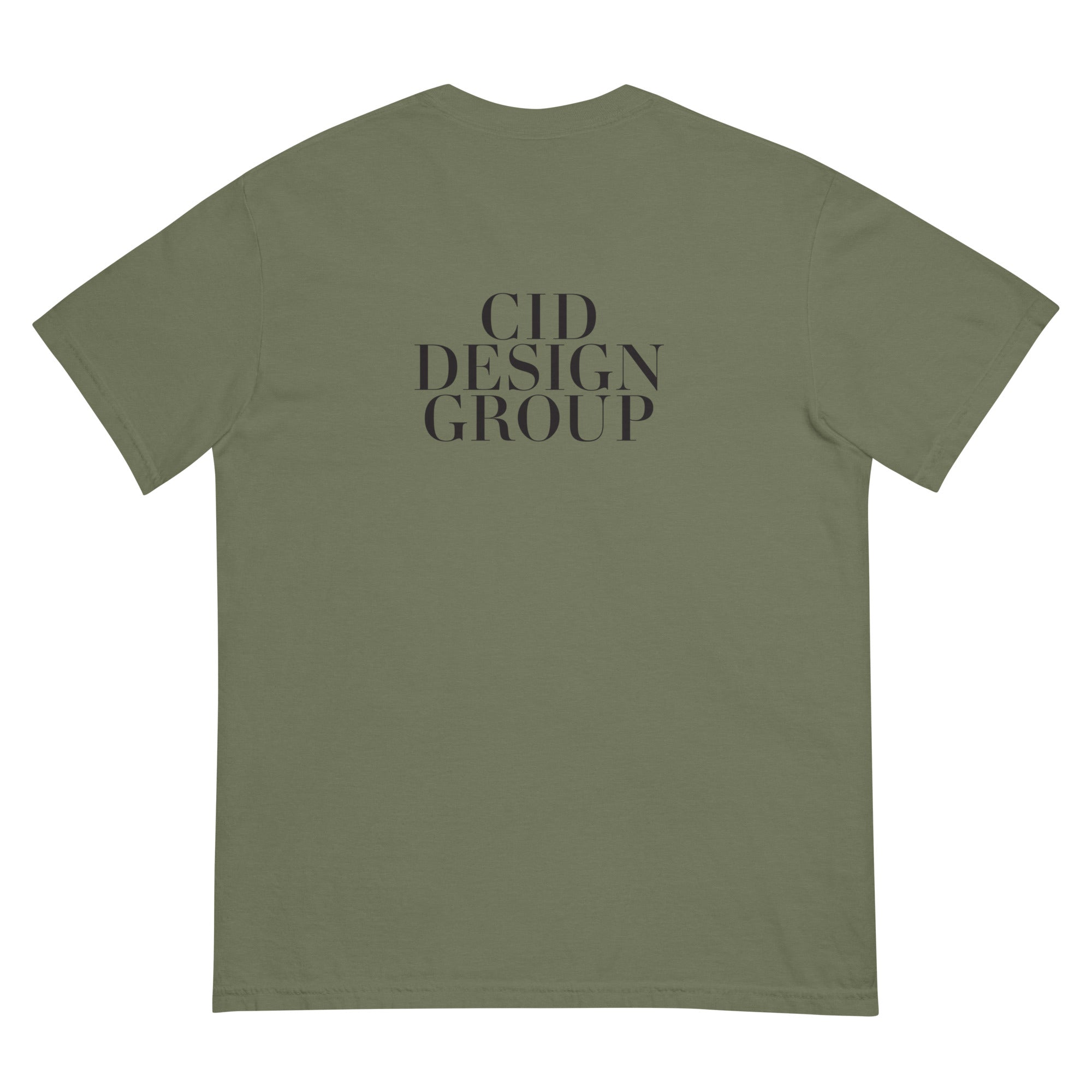 CID Unisex Flex Print Tee Back Print Forest Colors