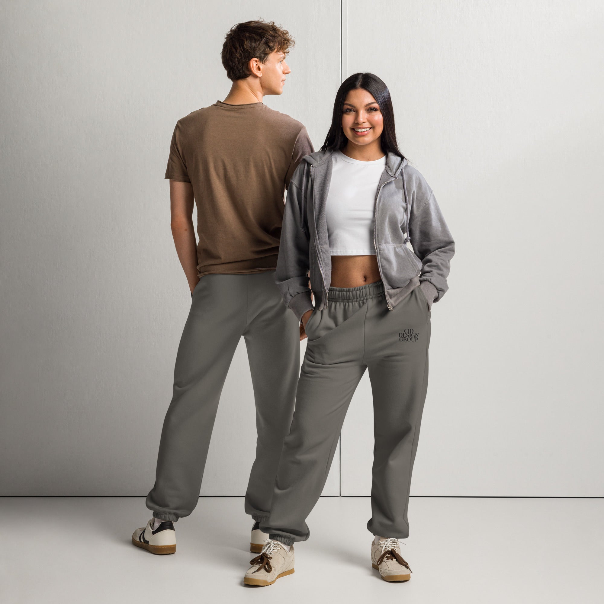 CID Unisex Heavyweight Embroidered Neutral Sweatpants