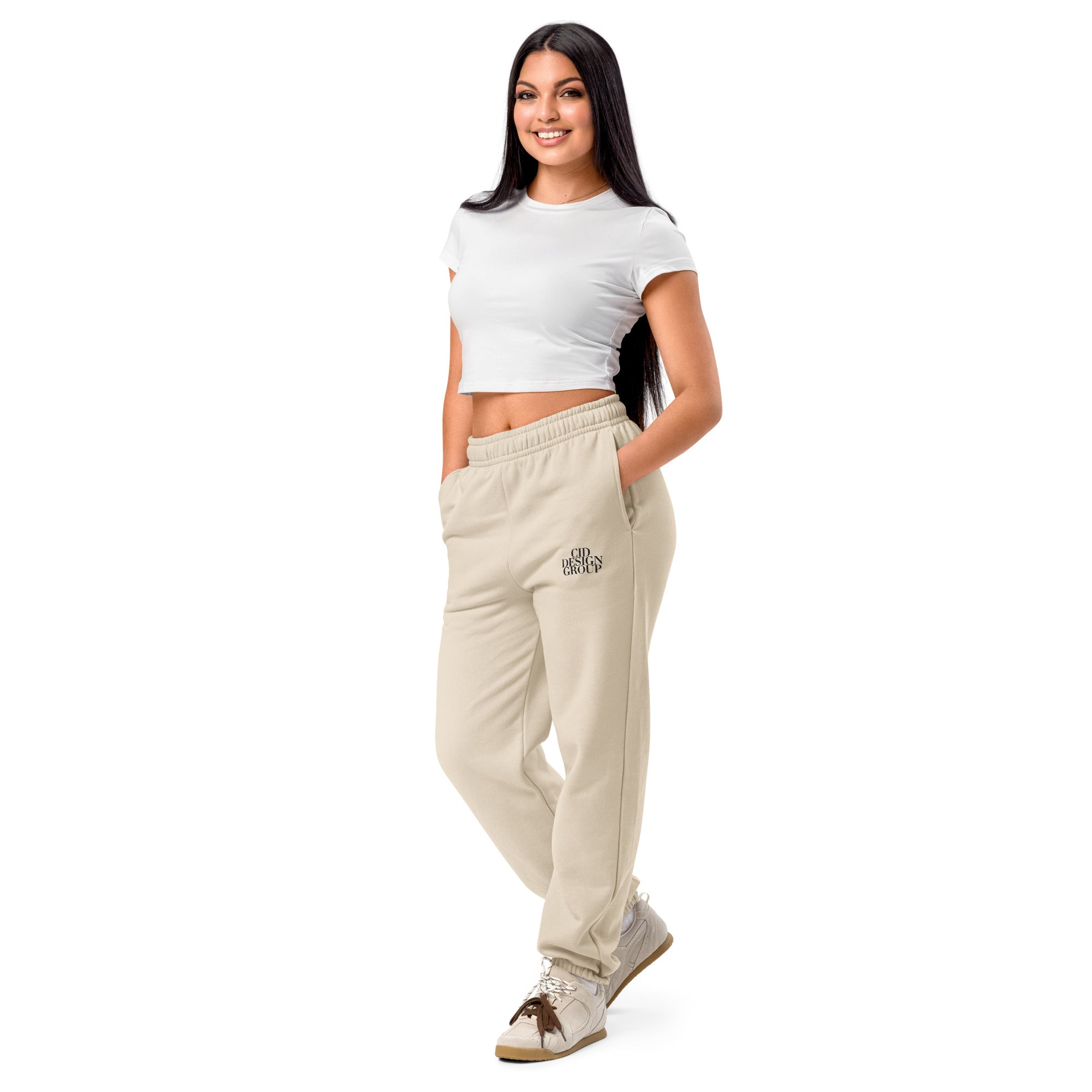CID Unisex Heavyweight Embroidered Neutral Sweatpants