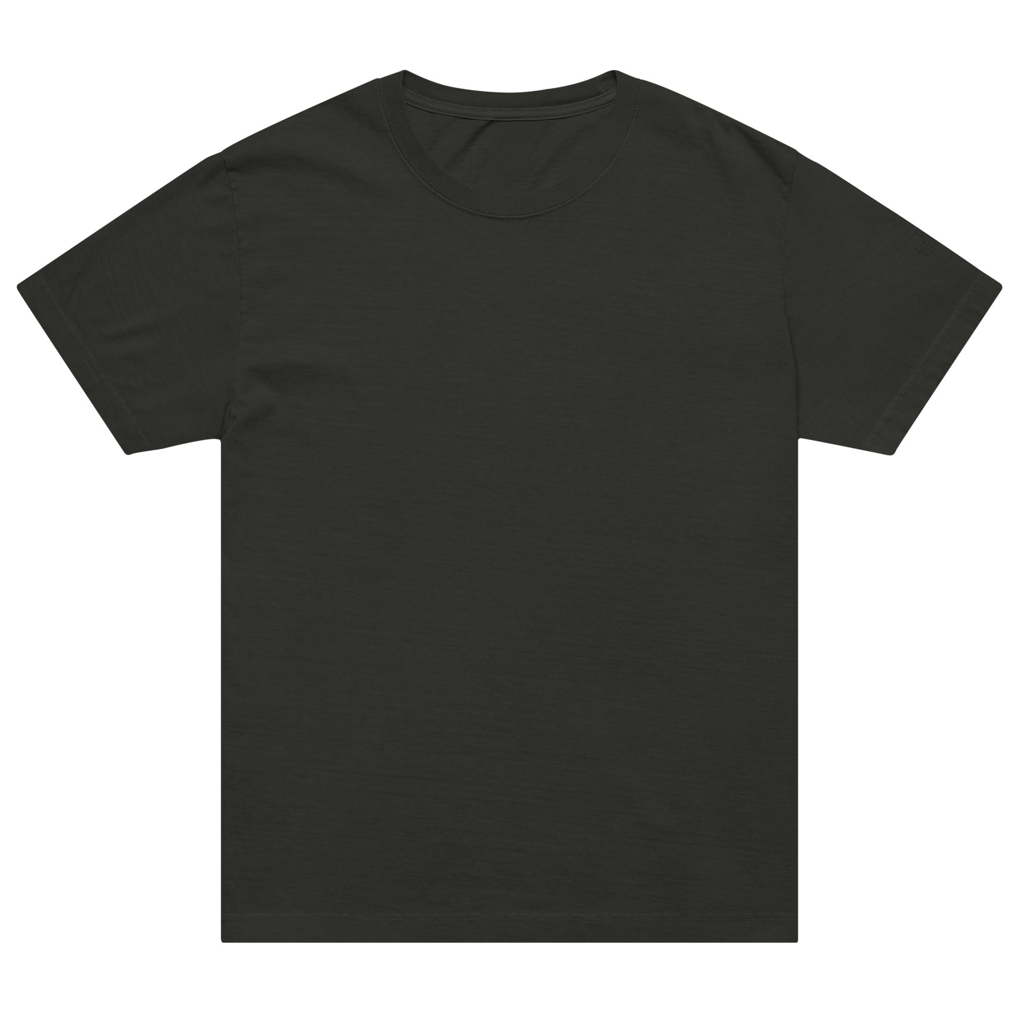 CID Unisex Oversized Embroidered Sleeve T-Shirt Black