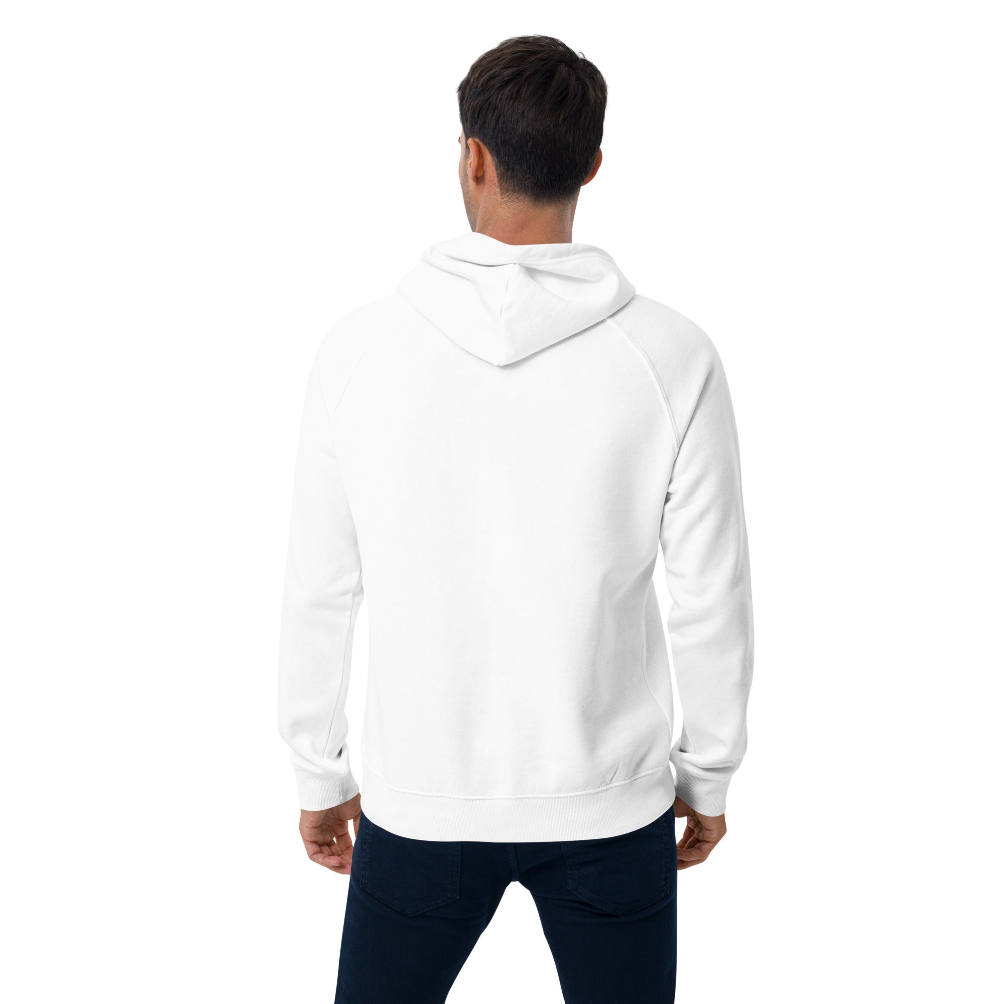 CID Men's Embroidered Eco Raglan Hoodie