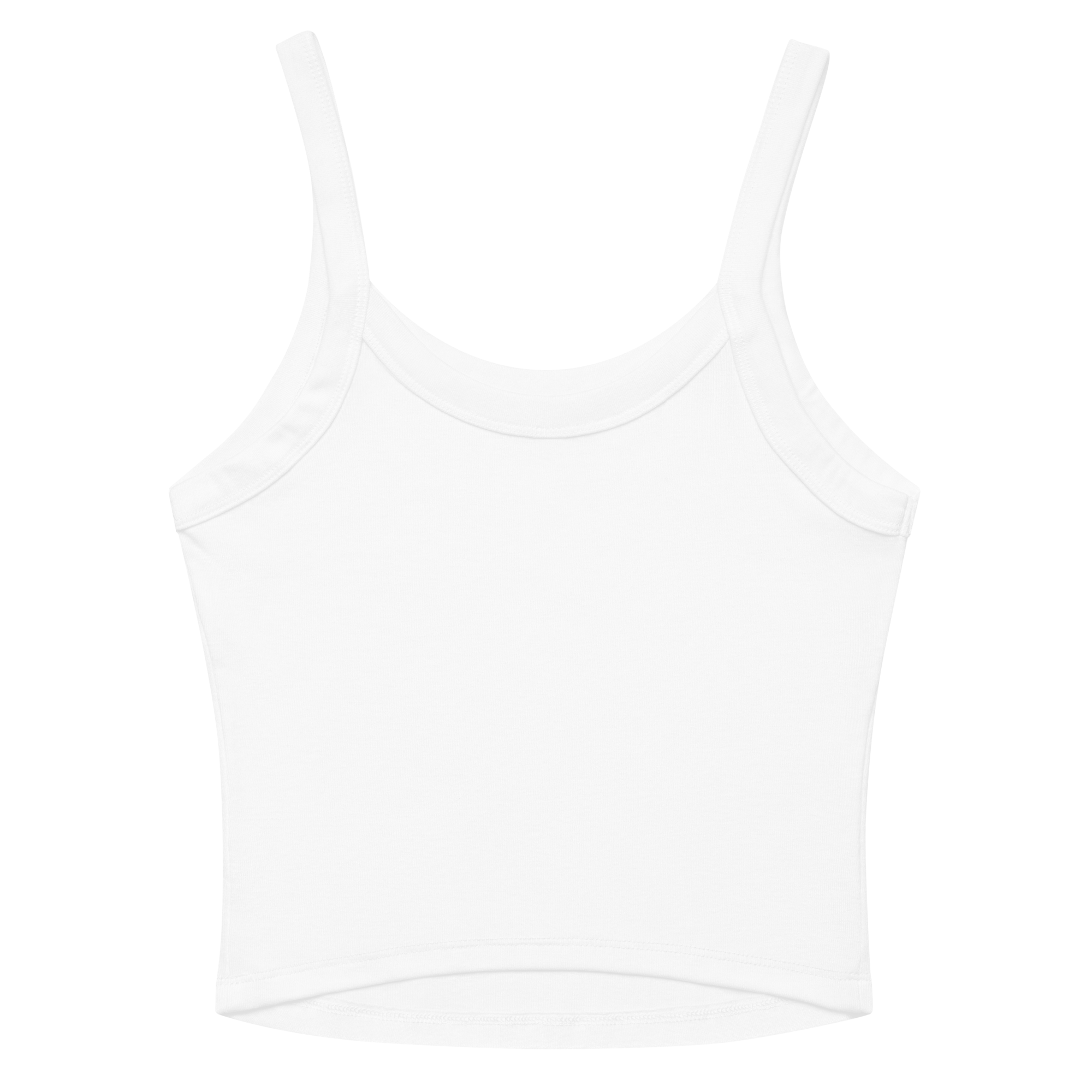 CID Flex Print Women’s Micro-Rib Tank White