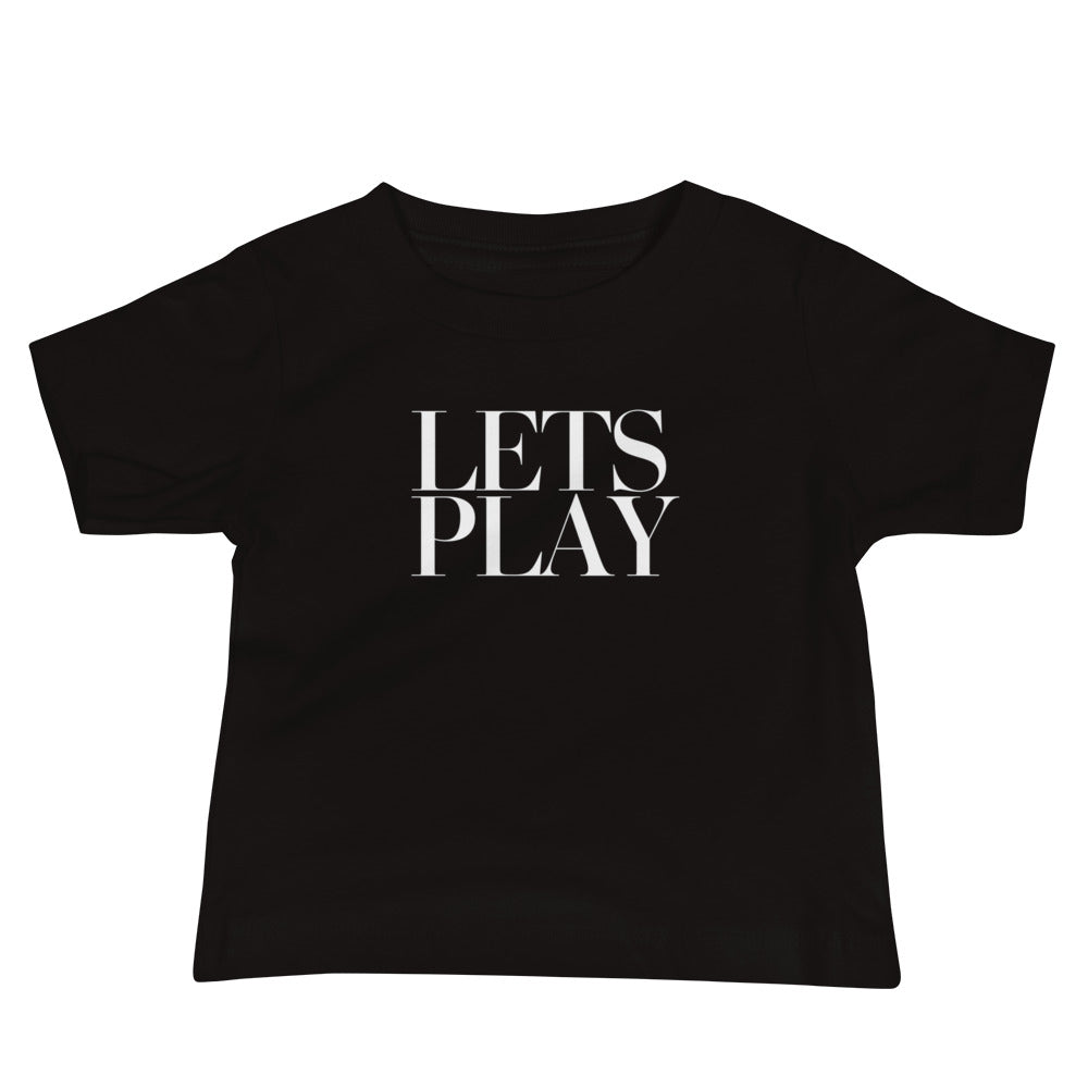 CID LET'S PLAY Baby Short Sleeve Tee | CID COLLECTIVE by CID DESIGN GROUP