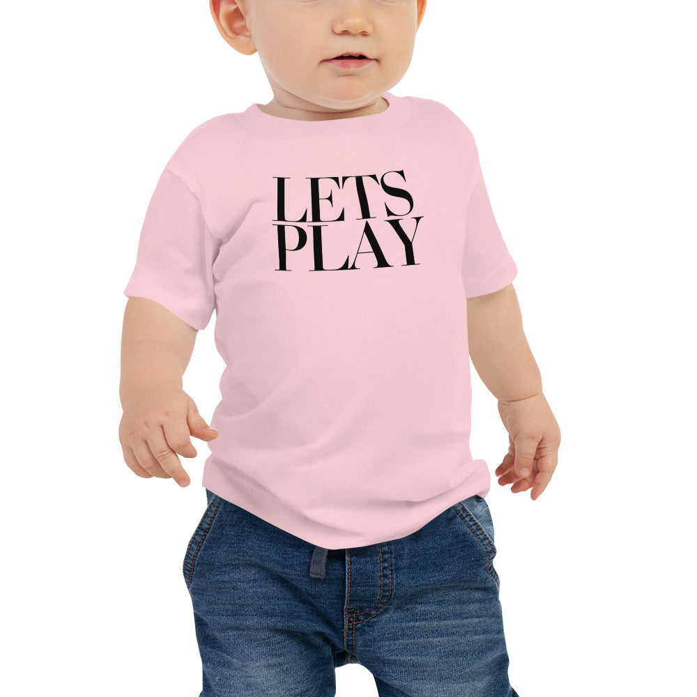 CID LET'S PLAY Baby Short Sleeve Tee | CID COLLECTIVE by CID DESIGN GROUP