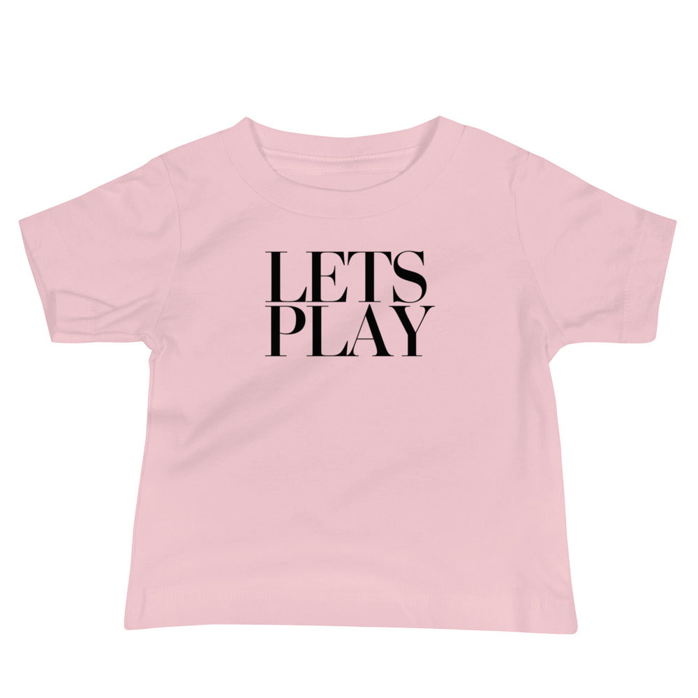 CID LET'S PLAY Baby Short Sleeve Tee | CID COLLECTIVE by CID DESIGN GROUP