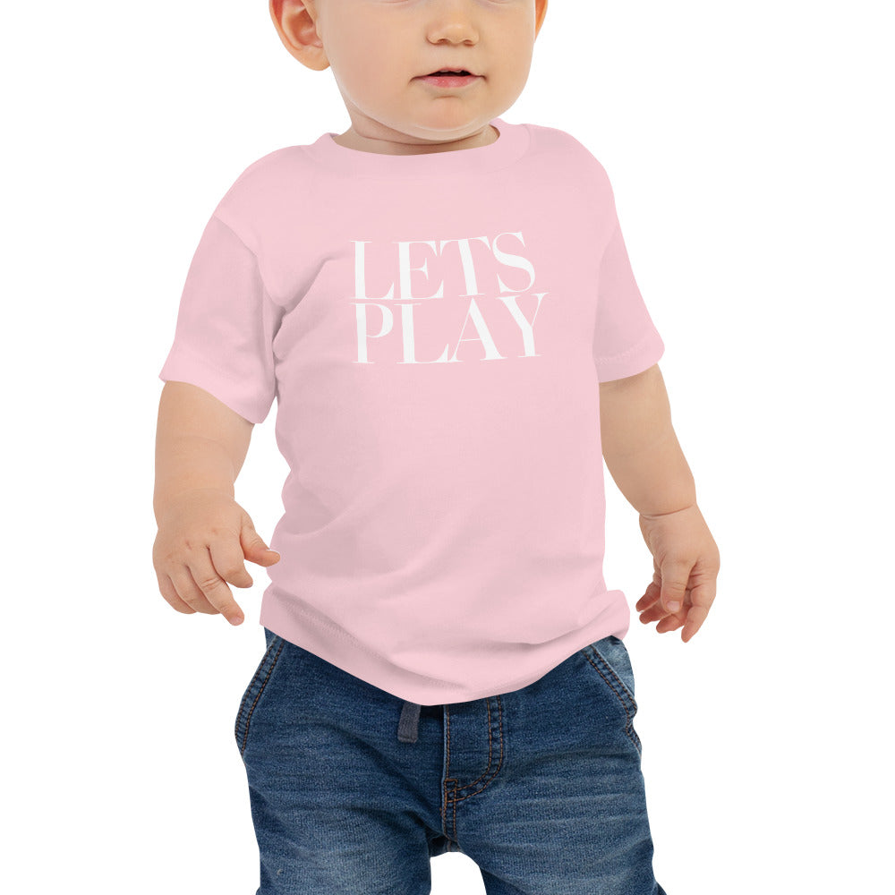 CID LET'S PLAY Baby Short Sleeve Tee | CID COLLECTIVE by CID DESIGN GROUP