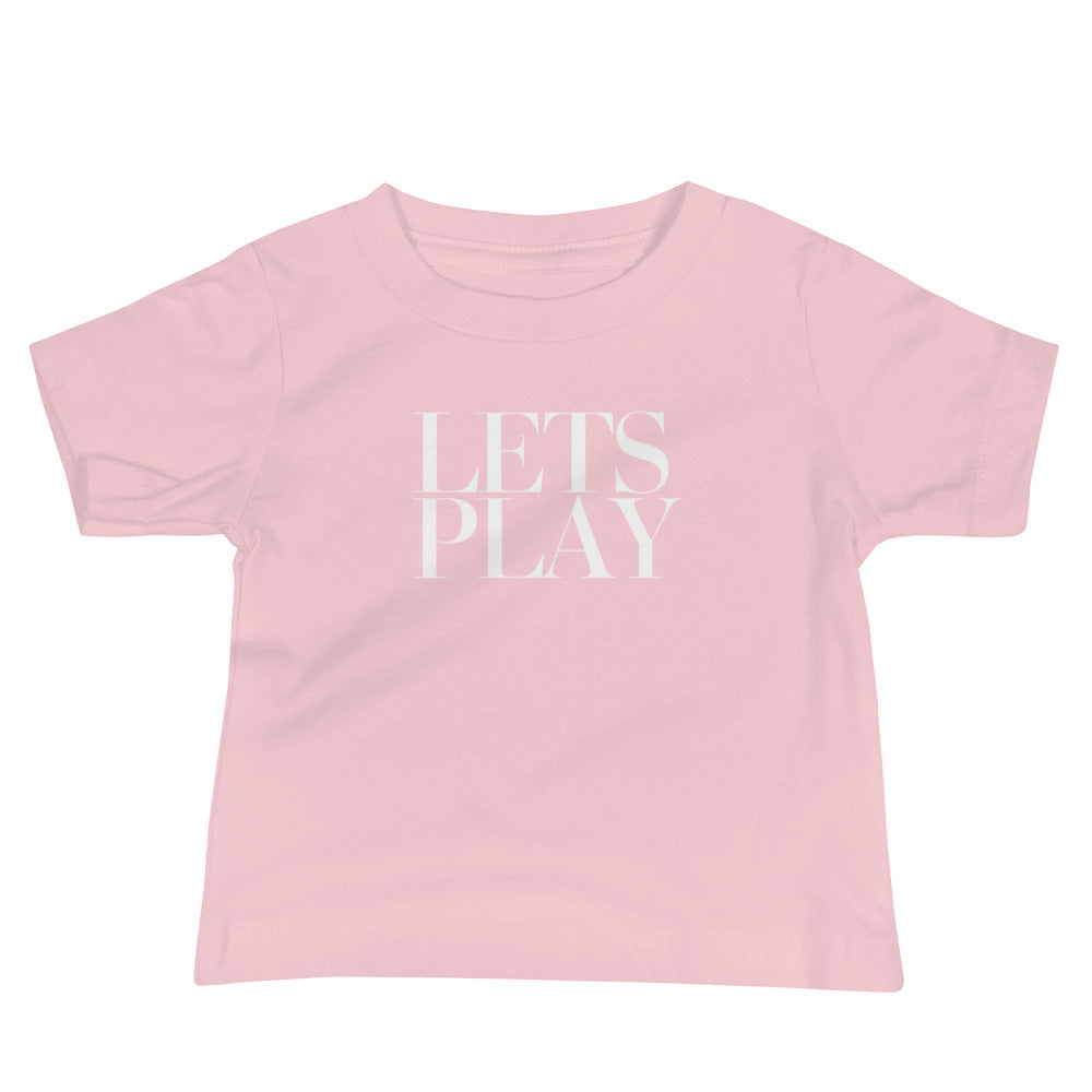 CID LET'S PLAY Baby Short Sleeve Tee | CID COLLECTIVE by CID DESIGN GROUP