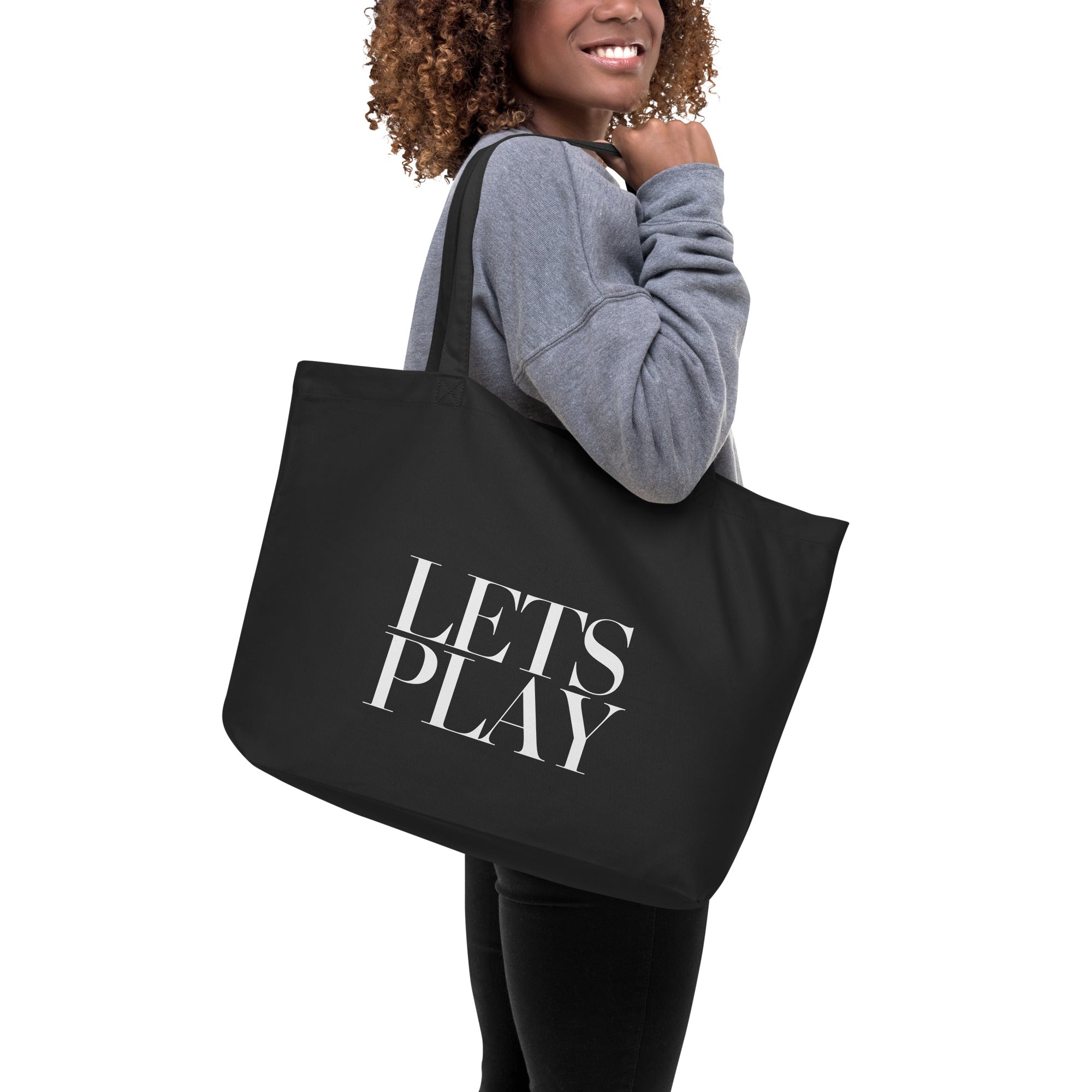 CID LET'S PLAY Large Organic Tote | CID COLLECTIVE by CID DESIGN GROUP