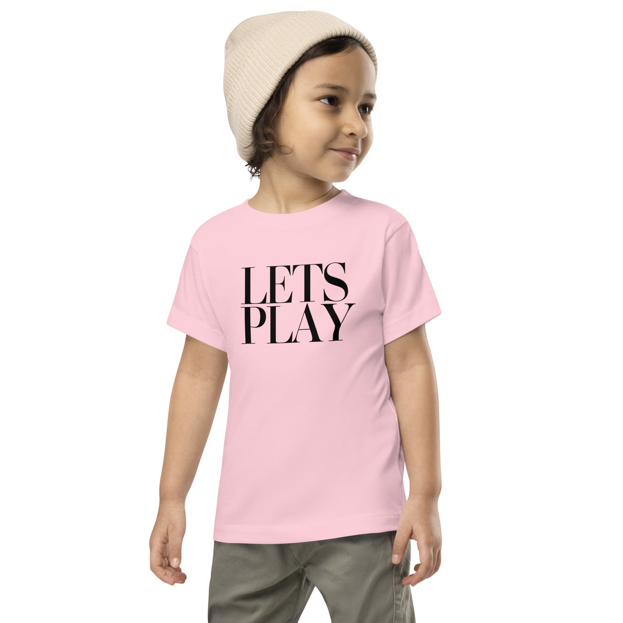 CID LET'S PLAY Toddler Short Sleeve Tee | CID COLLECTIVE by CID DESIGN GROUP