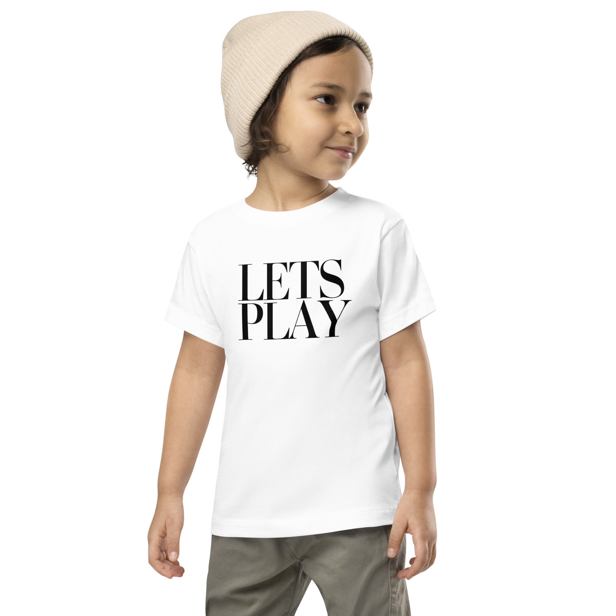 CID LET'S PLAY Toddler Short Sleeve Tee | CID COLLECTIVE by CID DESIGN GROUP