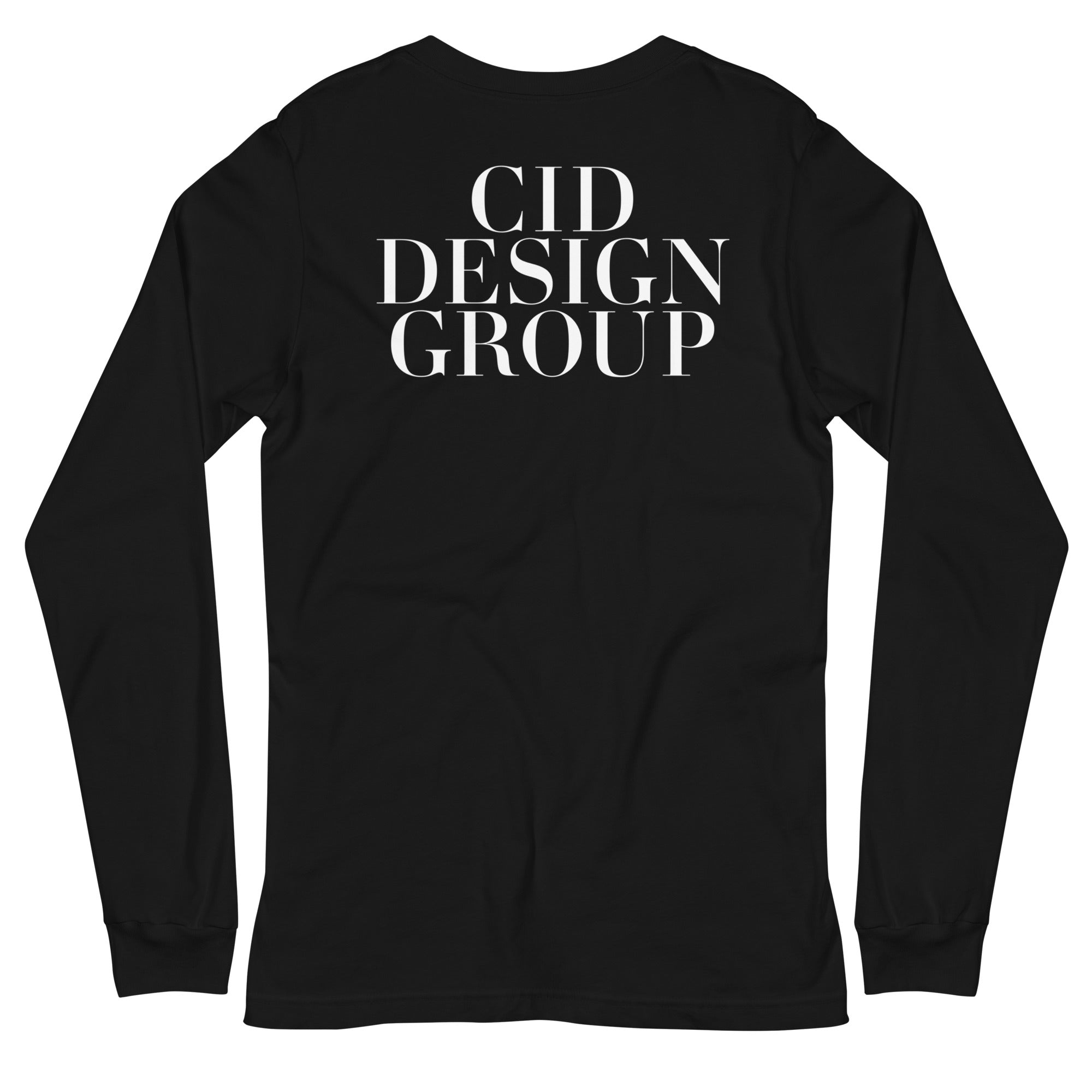 CID Unisex Long Sleeve Tee Back Logo | CID COLLECTIVE by CID DESIGN GROUP