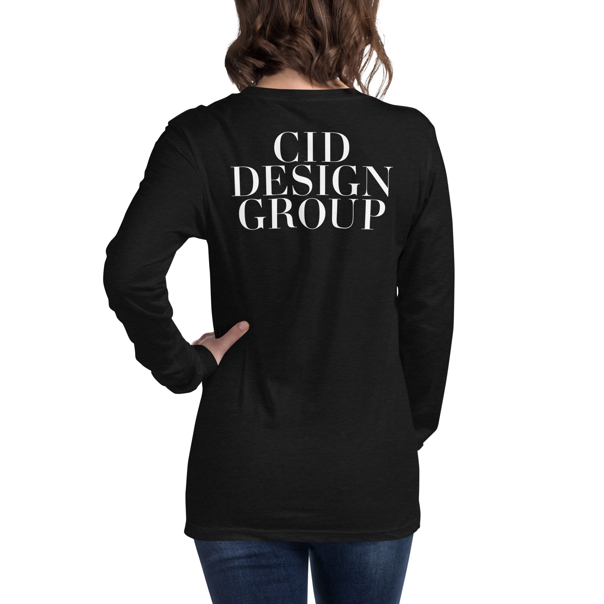 CID Unisex Long Sleeve Tee Back Logo | CID COLLECTIVE by CID DESIGN GROUP