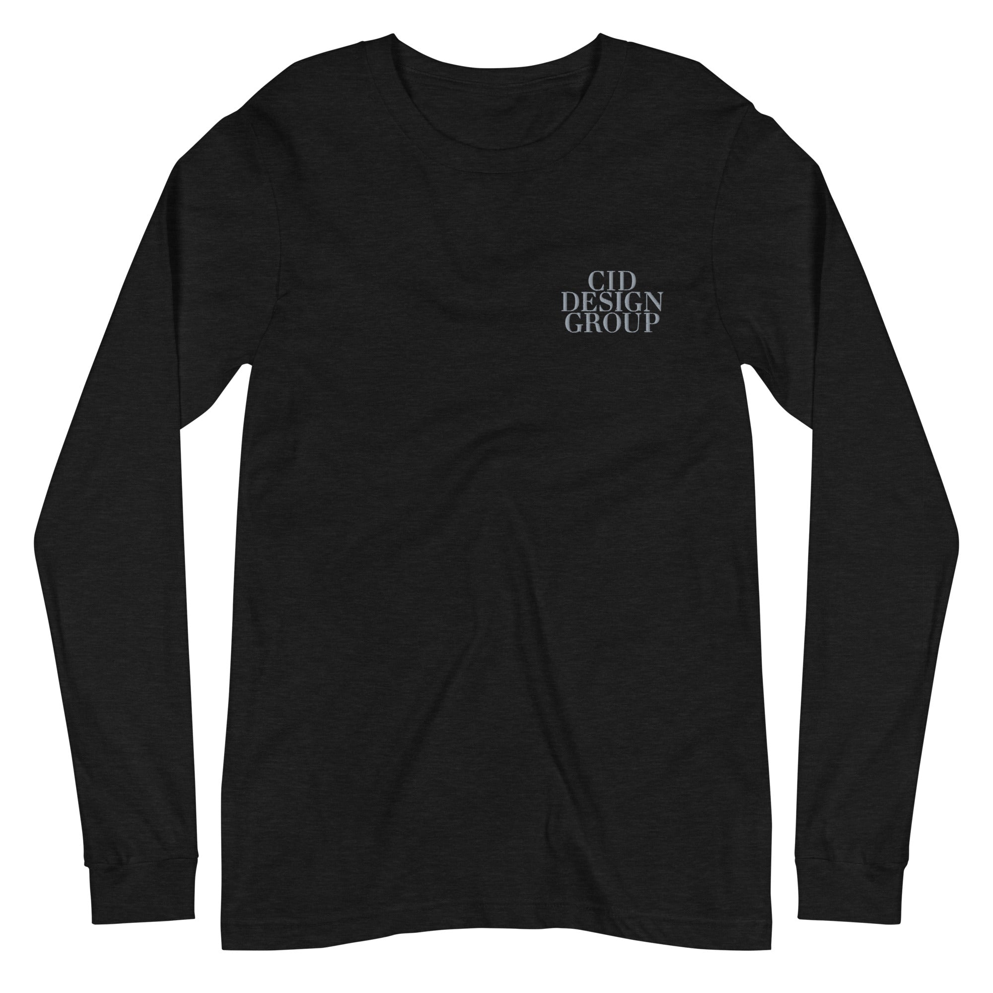 CID Unisex Long Sleeve Tee Embroidered Logo | CID COLLECTIVE by CID DESIGN GROUP