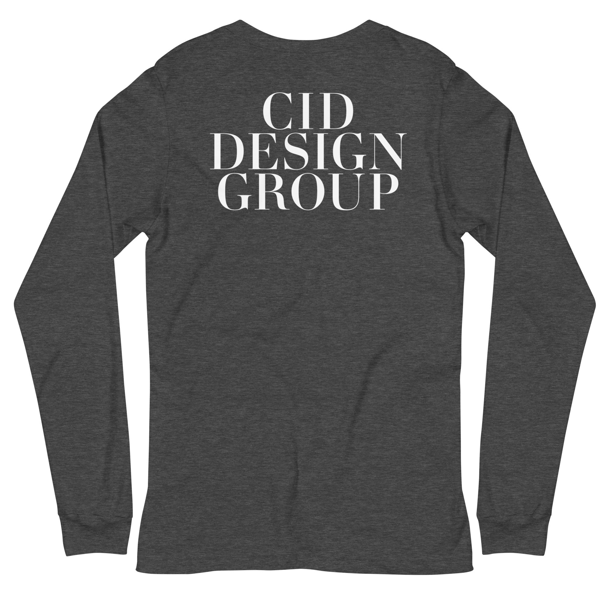 CID Unisex Long Sleeve Tee Back Logo | CID COLLECTIVE by CID DESIGN GROUP