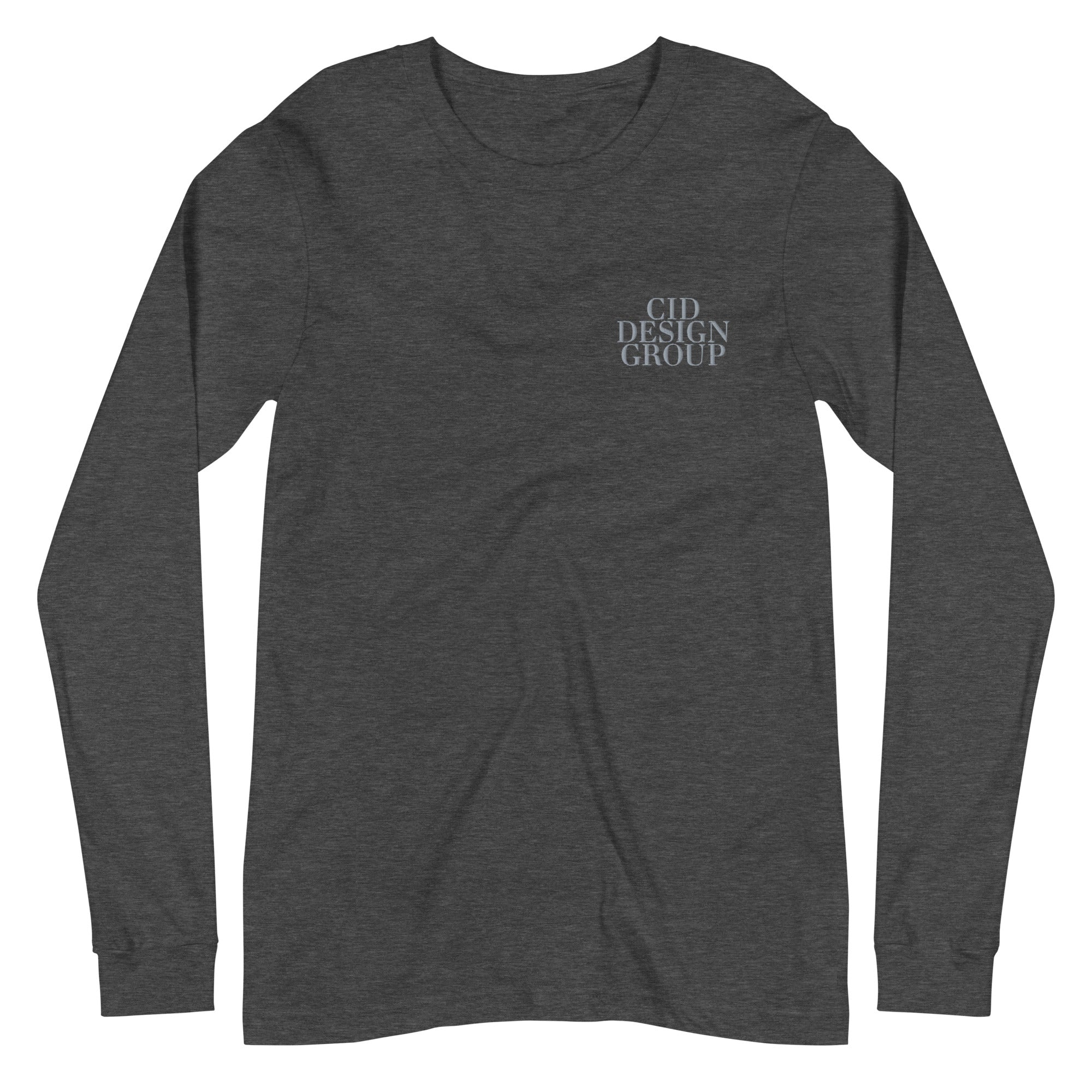 CID Unisex Long Sleeve Tee Embroidered Logo | CID COLLECTIVE by CID DESIGN GROUP