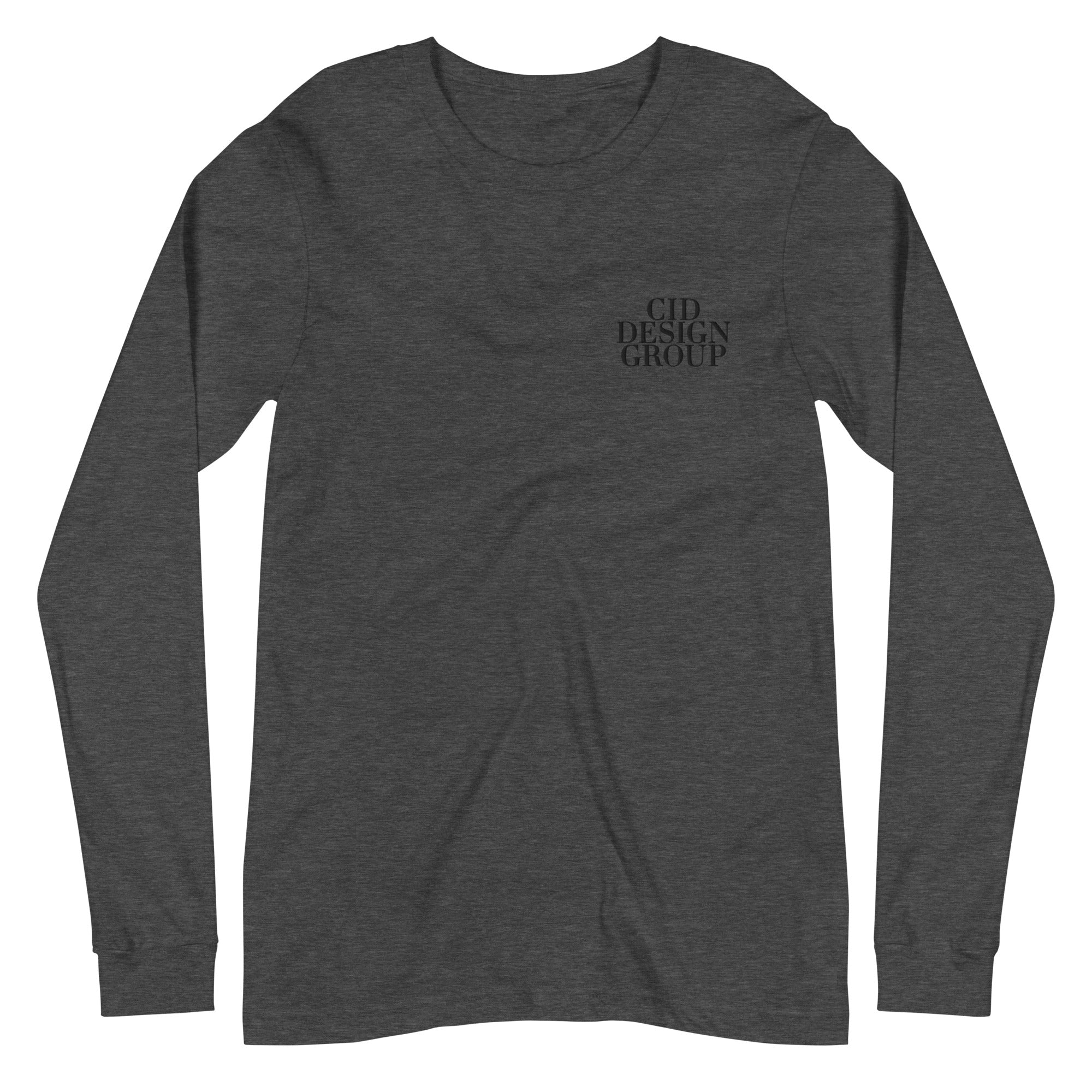 CID Embroidered Unisex Long Sleeve Tee | CID COLLECTIVE by CID DESIGN GROUP