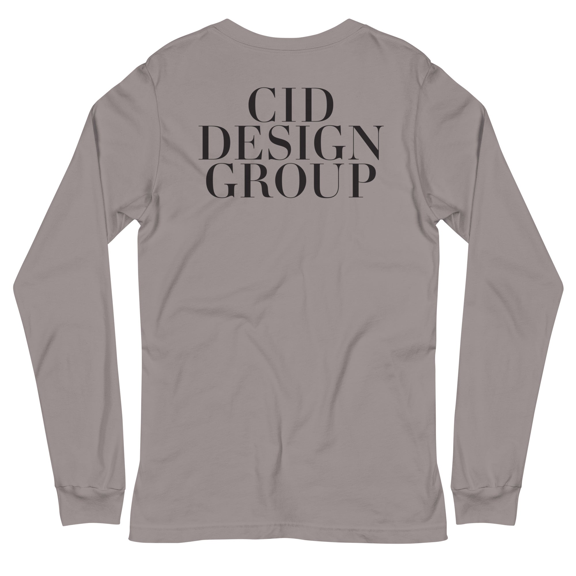 CID Unisex Long Sleeve Tee Back Logo | CID COLLECTIVE by CID DESIGN GROUP