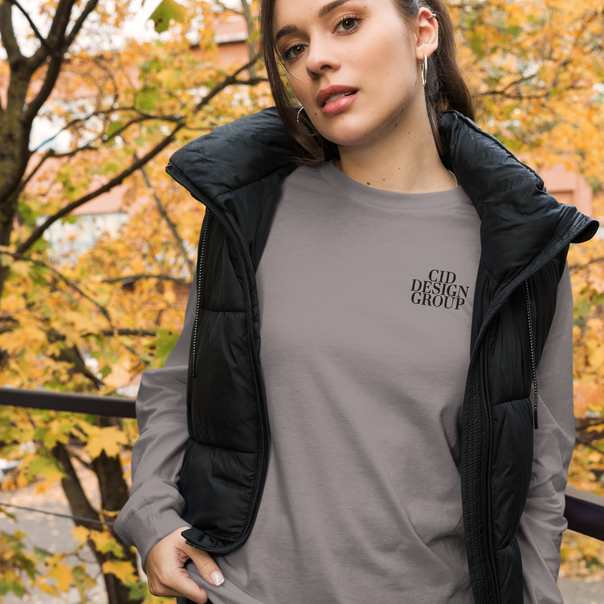 CID Embroidered Unisex Long Sleeve Tee | CID COLLECTIVE by CID DESIGN GROUP