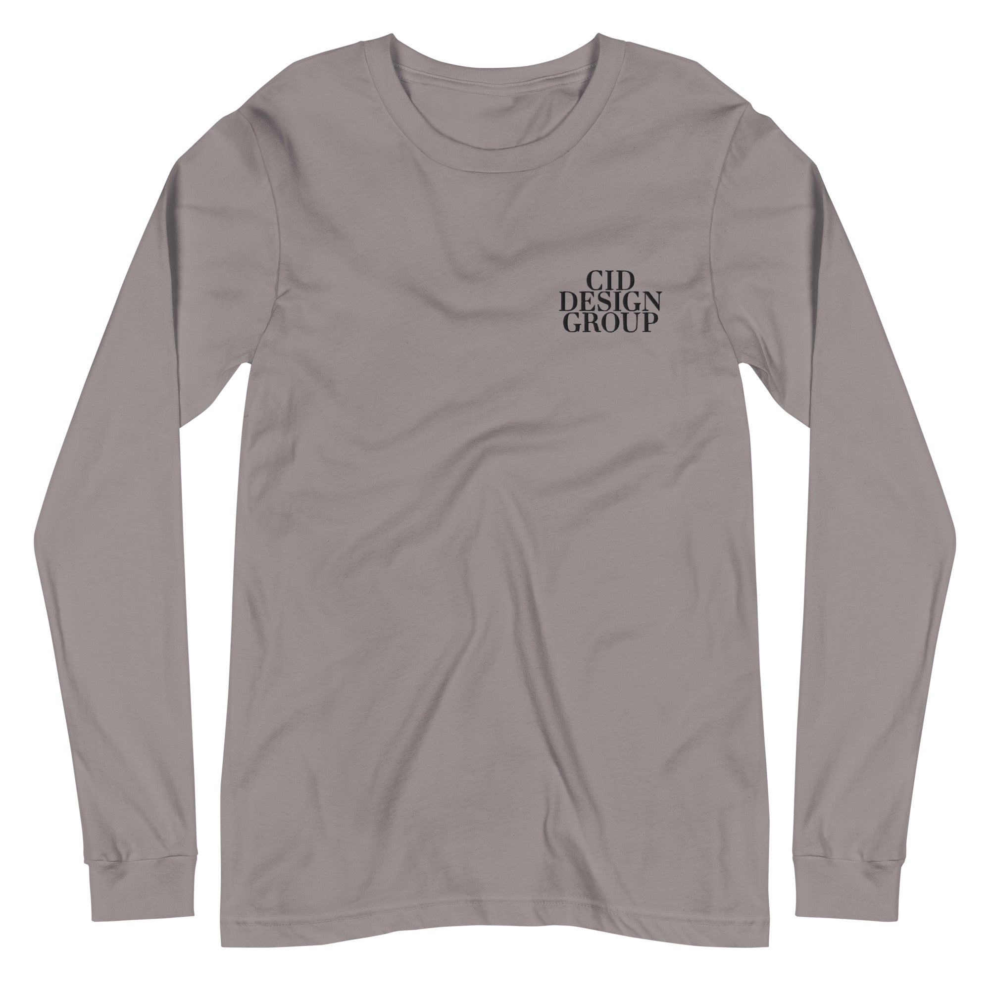 CID Embroidered Unisex Long Sleeve Tee | CID COLLECTIVE by CID DESIGN GROUP