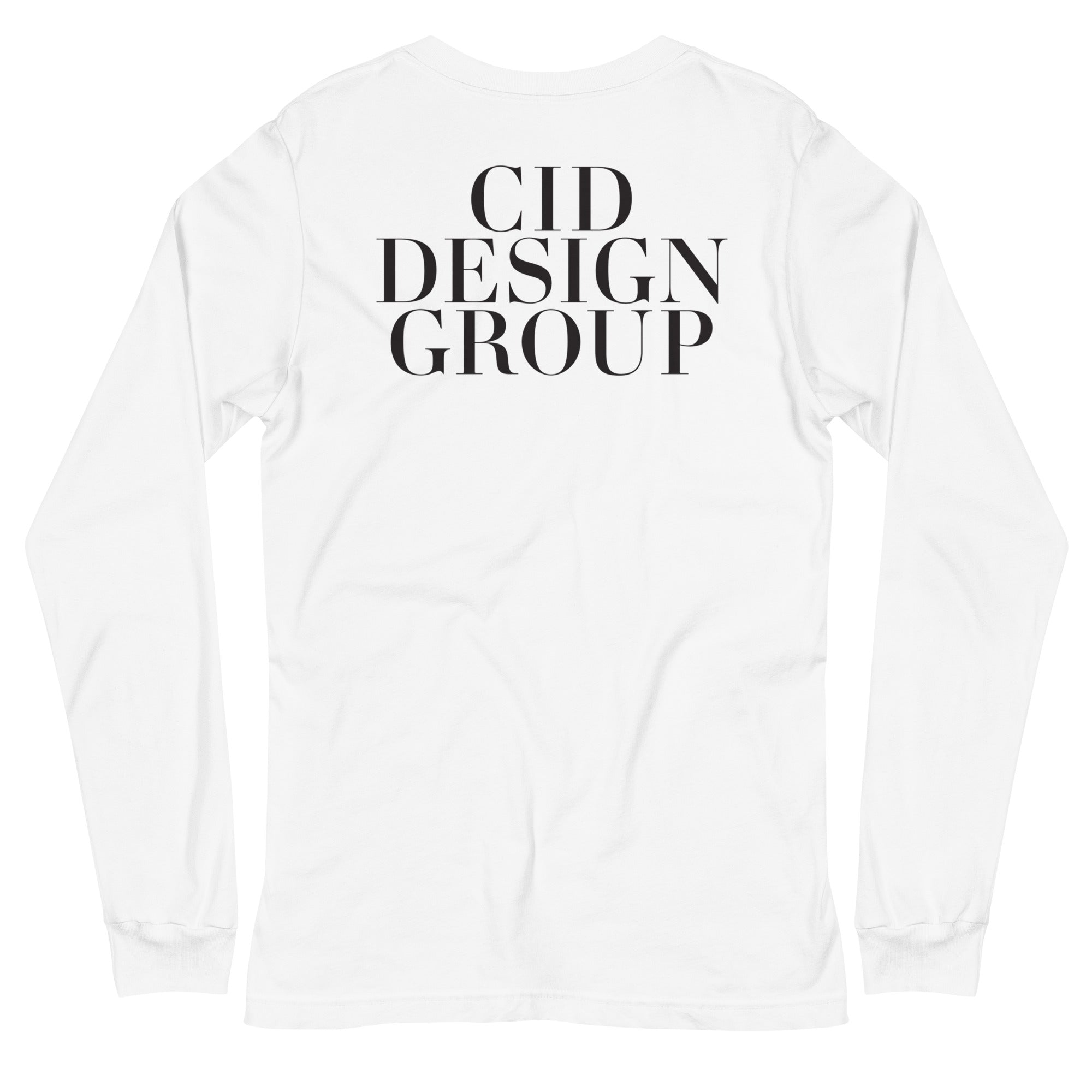 CID Unisex Long Sleeve Tee Back Logo | CID COLLECTIVE by CID DESIGN GROUP