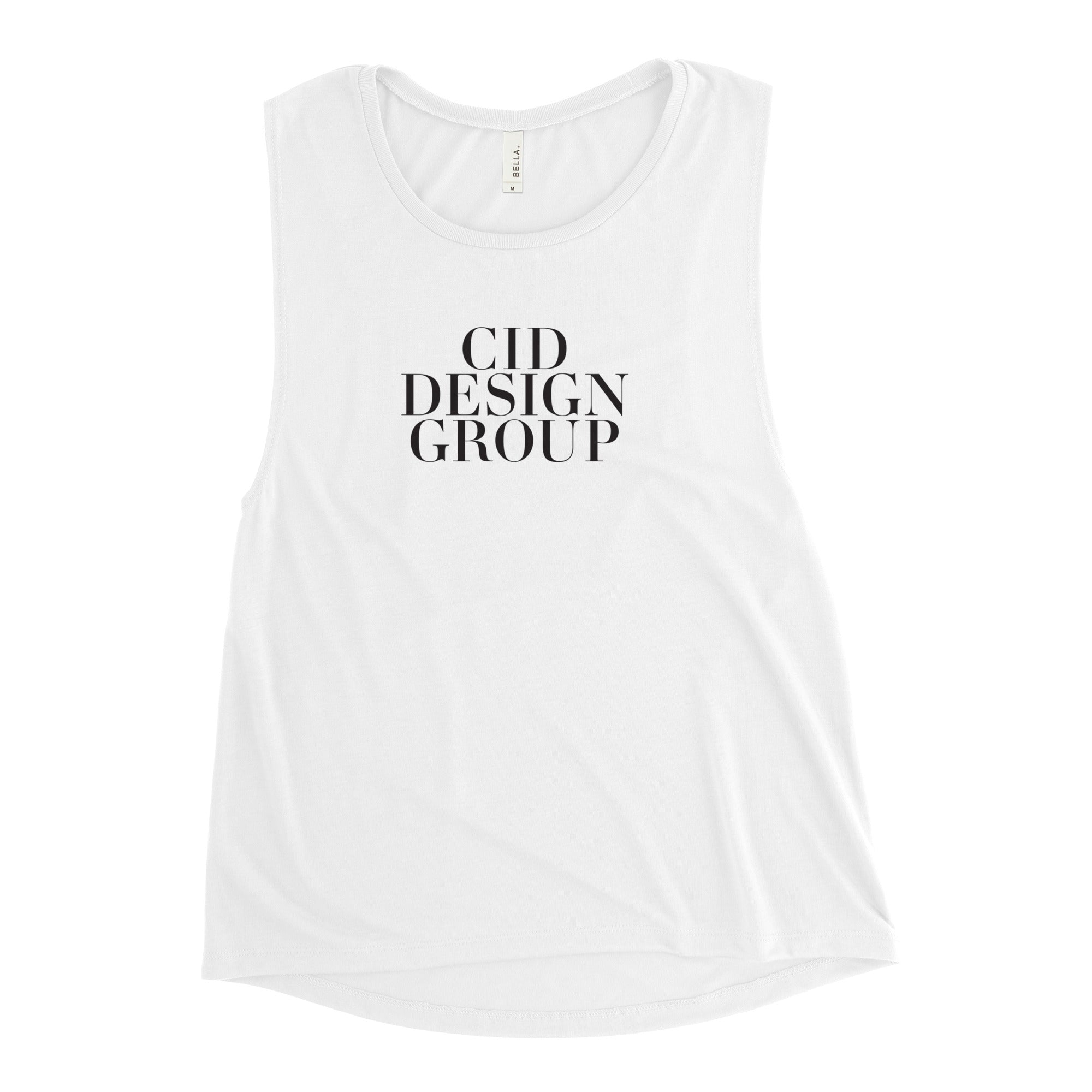 CID Women's Muscle Tank White | CID COLLECTIVE by CID DESIGN GROUP